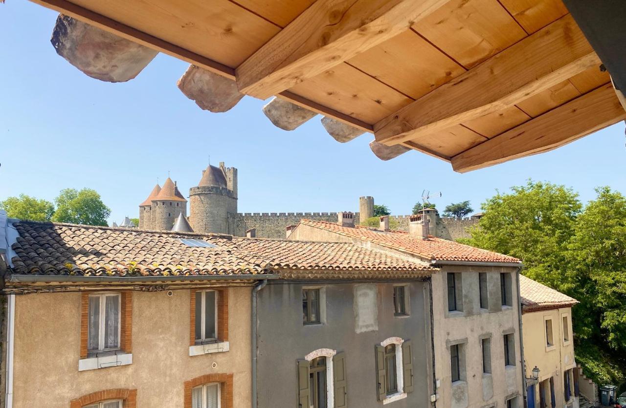 Gite Au Pied De La Cite Medievale - Le 127 Carcasona Exterior foto